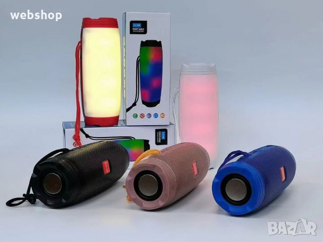 LED Bluetooth Преносима Блутут тонколона CL-157--3 цвята, снимка 1