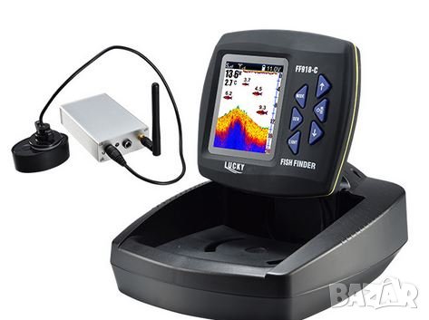 НОВ Сонар за лодки за захранка Lucky FF918 