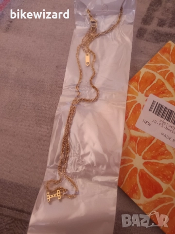 Дамско колие Joo&Rind 40 см. от медицинска стомана НОВО, снимка 3 - Колиета, медальони, синджири - 52520571