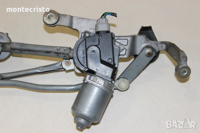 Механизъм предни чистачки Honda Jazz III (2008-2015г.) моторче чистачки 76505TF0G01 мотор, снимка 2 - Части - 51152273