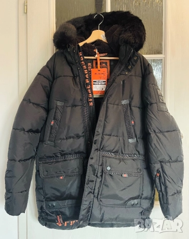 Ново Мъжко зимно яке L - Черно - Navahoo Stone Harbor Mironoo - размер L, снимка 3 - Якета - 52690301