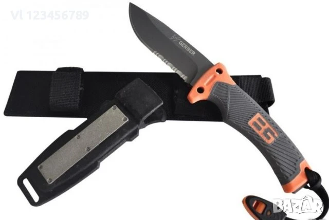 Нож за оцеляване Gerber Bear Grylls Survival, снимка 2 - Ножове - 50759855