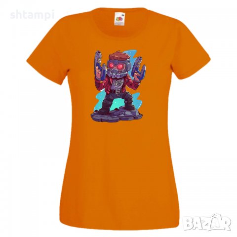 Дамска тениска Marvel Star Lord Игра,Изненада,Подарък,Геймър,, снимка 9 - Тениски - 36785950