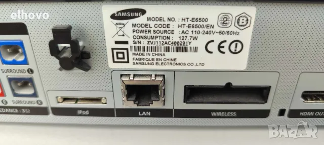 Система за домашно кино Samsung HT-E6500, снимка 5 - Плейъри, домашно кино, прожектори - 49918533