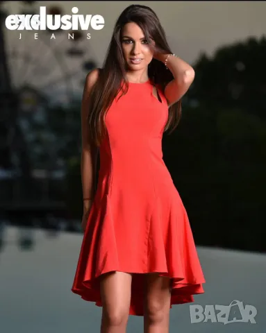 Рокля от Exclusive с асиметрична дължина