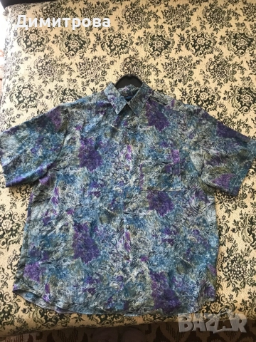 Ризи копринени - къс и дълъг ръкав, снимка 5 - Ризи - 45202411