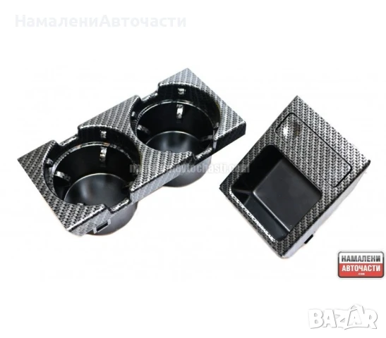 Поставка за чаши монетник BMW E46 Cup Holder карбон EZC-BM-086, снимка 2 - Части - 51193407