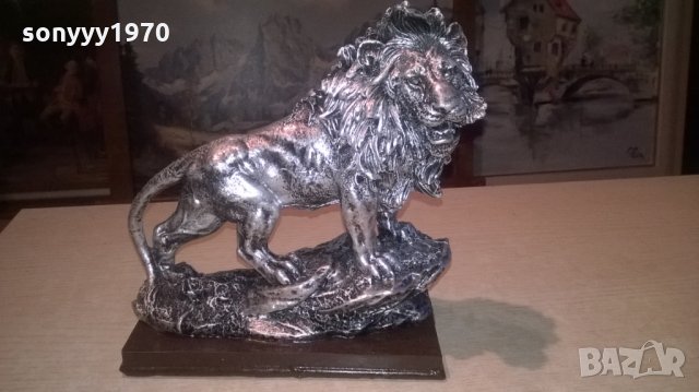 ГОЛЯМ ЛЪВ-21Х21Х9СМ, снимка 10 - Колекции - 27397866