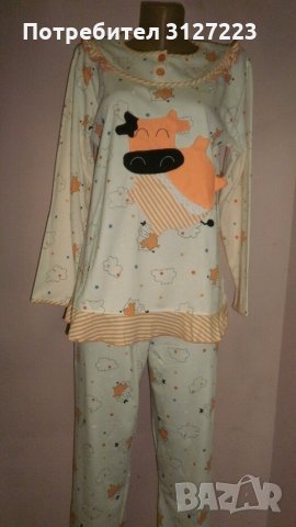 Нова дамска пижама М,Л,ХЛ, снимка 4 - Пижами - 35232718