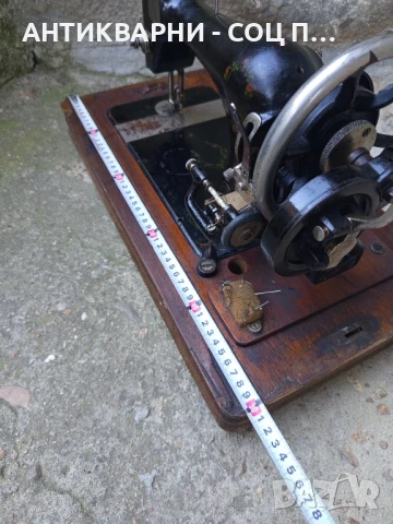 Соц Стара Немска Шевна Машина ЕКСЕЛА., снимка 14 - Антикварни и старинни предмети - 50554366