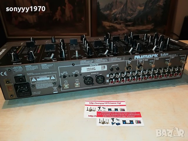 NUMARK C3-PROFESSIONAL MIXER WITH USB-ВНОС GERMANY 1306222050, снимка 11 - Ресийвъри, усилватели, смесителни пултове - 37076018