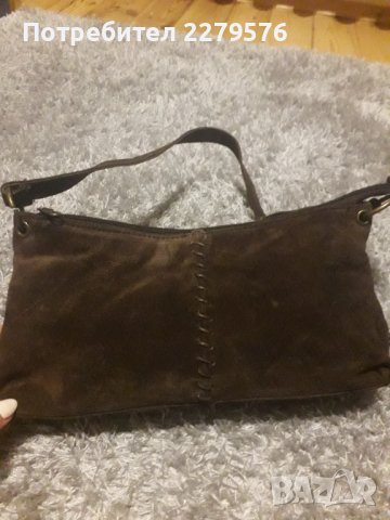 Чанта естествен велур, снимка 3 - Чанти - 37112562
