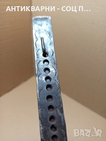 Стар Ръчно Кован Гравиран Аршин., снимка 7 - Антикварни и старинни предмети - 51302729