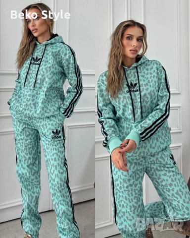 НАМАЛЕНИ Ватирани дамски екипи Adidas, снимка 6 - Спортни екипи - 52108692