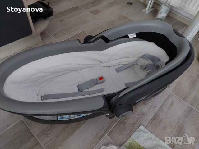 Количка Britax b-agile с твърд кош за новородено, снимка 7 - Детски колички - 52691984