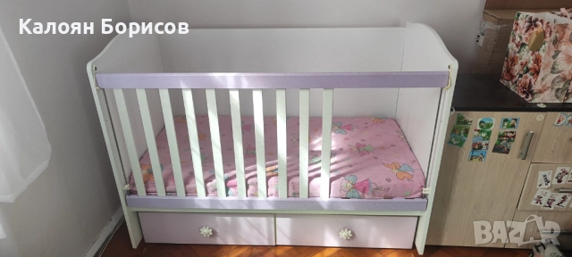 Детска кошара с матрак