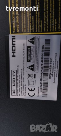 лед диоди от дисплей LSC320AN10 от телевизор Blaupunkt модел 32/138Q-GB-11B4-EGBQUX-EU, снимка 4 - Части и Платки - 37683254