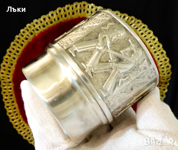 Калаена чаша за уиски,вино,Викинги,Норвегия. , снимка 7 - Антикварни и старинни предмети - 52067441