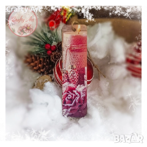 Книгоразделител с коледен мотив, снимка 2 - Други - 52075654