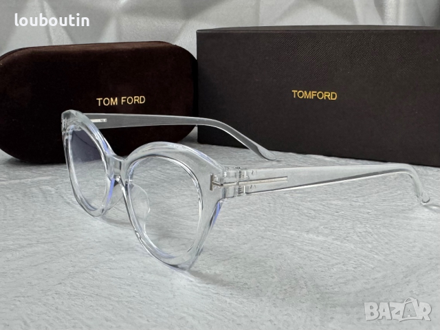 TOM FORD дамски диоптрични рамки очила за компютър котка, снимка 8 - Слънчеви и диоптрични очила - 44846498