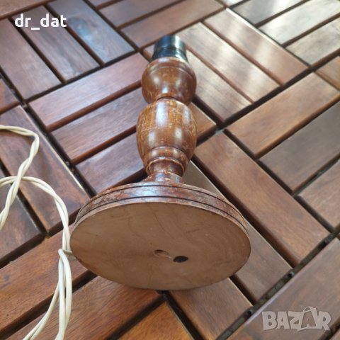 Стара настолна лампа , снимка 2 - Антикварни и старинни предмети - 38341360