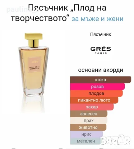 Парфюми "Cabotine", "Rose", "Gold", "Floralie", "Rosalie"/Gres by Lalique , снимка 9 - Дамски парфюми - 43358459