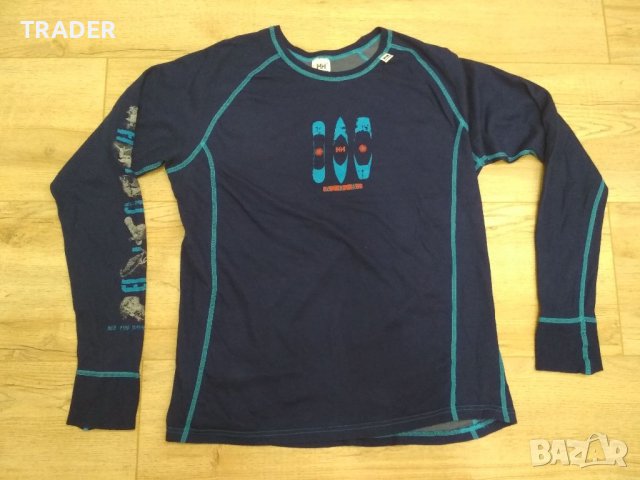 HELLY HANSEN спортна термо тениска блуза с дълъг ръкав , снимка 1 - Блузи - 38523909