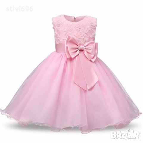 Детска рокля 6 цвята брокат  размер 100  от 2 до 4 години ново Размер 100 ново, снимка 7 - Детски рокли и поли - 32344433