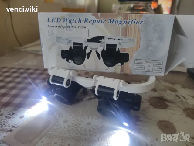 Очила с LED осветление и увеличение 8x-23x, снимка 3 - Други - 48691929
