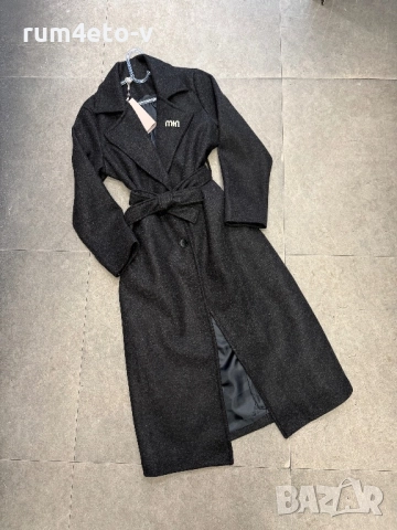 Дълго палто в 3 цвята , снимка 4 - Палта, манта - 52435404