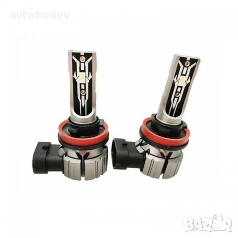 Качествени LED крушки Е2 - H8/H11 к-т/2бр/, снимка 2 - Аксесоари и консумативи - 38217875