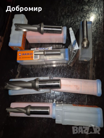 Свредла със сменяема пластина, снимка 5 - Стругове - 53061780