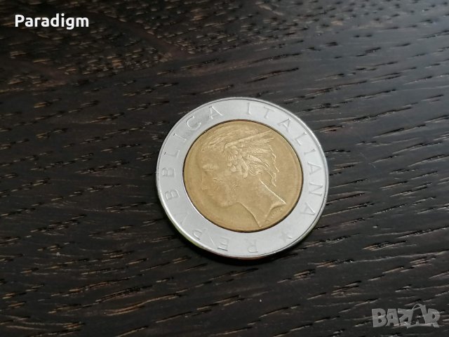 Монета - Италия - 500 лири | 1986г., снимка 2 - Нумизматика и бонистика - 27532475