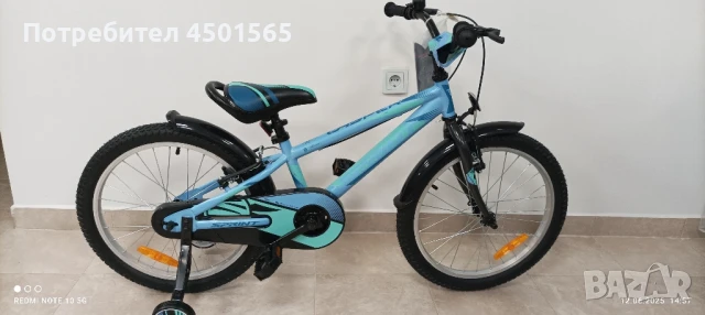 Детски велосипед 20цола Синьо., снимка 3 - Велосипеди - 50656198