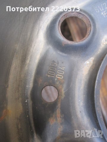 джанти BMW 6.5Jx15 ET42 5x120  2412, снимка 3 - Гуми и джанти - 32505997