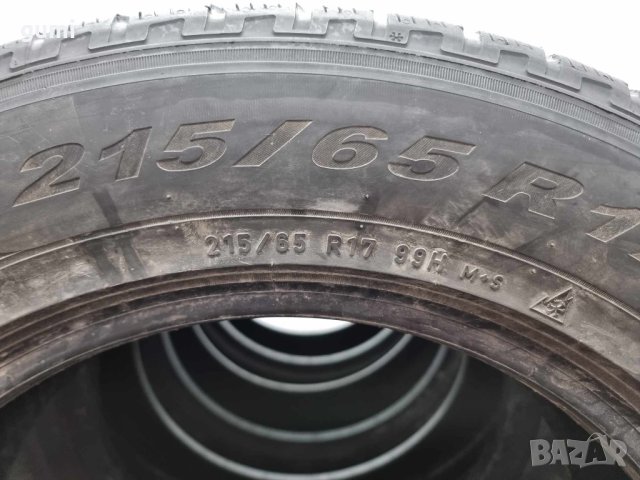 4бр зимни гуми 215/65/17 Pirelli L0108, снимка 6 - Гуми и джанти - 43739569
