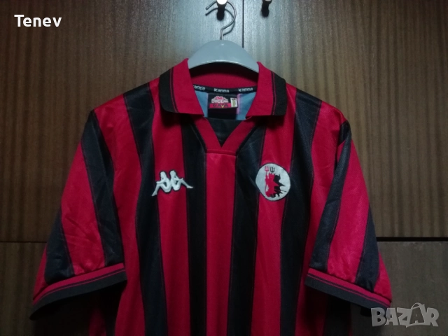 Foggia Home 1997 1998 1999 Kappa Vintage оригинална ретро футболна тениска фланелка екип Фоджа Калчо, снимка 4 - Тениски - 52889569