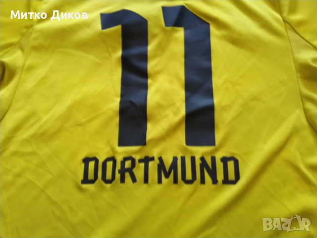 Борусия Дортмунд футболна тениска Пума №11 Марко Ройс размер ХЛ юноши 164 см, снимка 8 - Футбол - 50551528