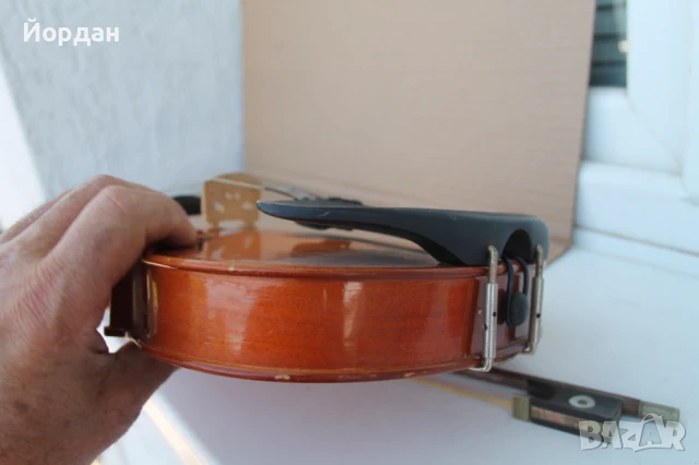 Стара цигулка , снимка 14 - Струнни инструменти - 50565671