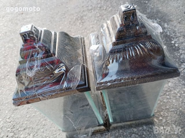  Фенер с икона, като стъклопис, снимка 13 - Икони - 33112998