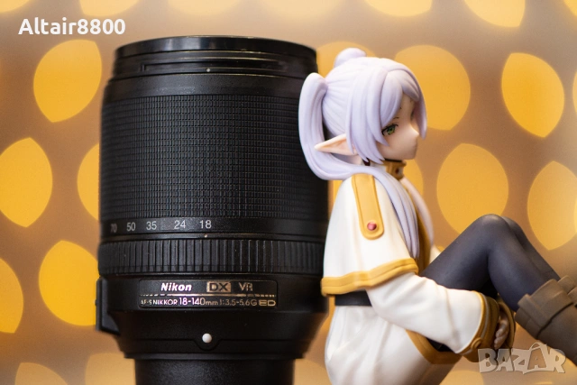 Nikon AF-S 18-140mm f/3.5-5.6G ED VR обектив Никон, снимка 3 - Обективи и филтри - 53567149