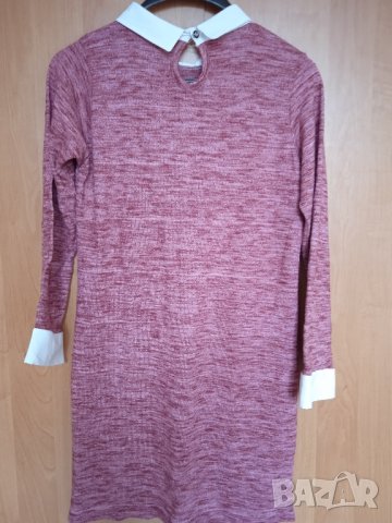 Рокля с яка и пайети , снимка 6 - Рокли - 43549729