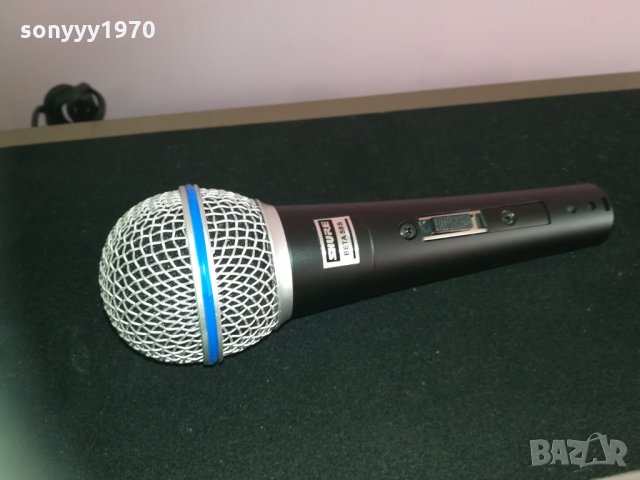 shure beta sm58s-profi mic-внос швеицария 2703211712, снимка 9 - Микрофони - 32325155