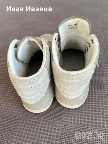 GEOX-кецове от естествена кожа, снимка 3 - Спортна екипировка - 43815189