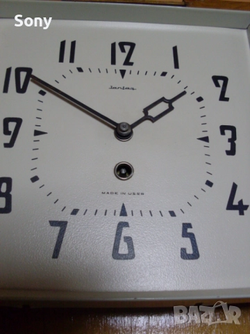 Стар стенен съветски часовник с махало., снимка 8 - Антикварни и старинни предмети - 52896541