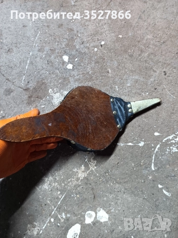 Стара духалка за огнище, снимка 5 - Други ценни предмети - 52710897