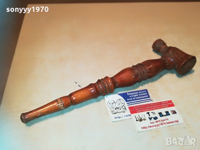 голяма лула 36х11см 2906212128, снимка 7 - Антикварни и старинни предмети - 33372009