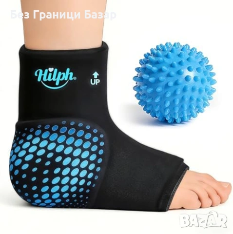 Нова Охлаждаща гел превръзка за глезен и ахилес, удебелен гел чорап