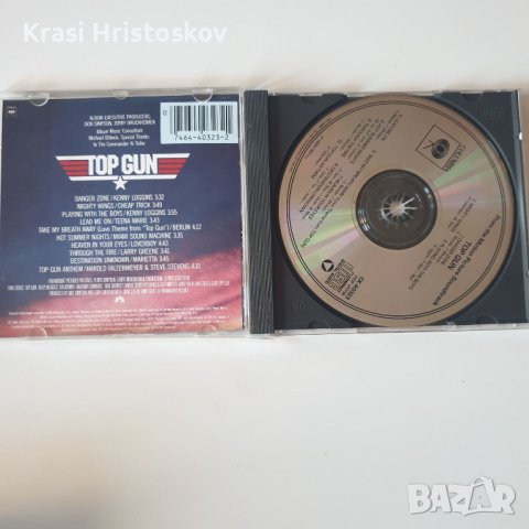 Top Gun Original Motion Picture Soundtrack cd, снимка 2 - CD дискове - 43429813