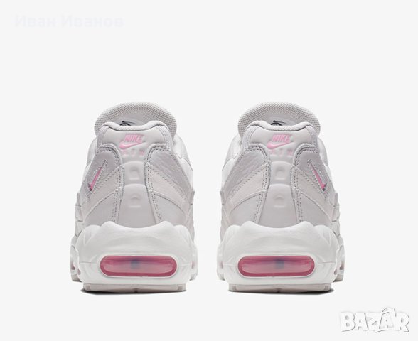 оригинални маратонки  NIKE AIR MAX 95 SE Pink White  номер 39, снимка 3 - Маратонки - 40672613